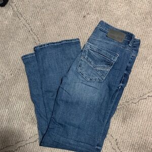Buckle Men's Dark Blue Bootcut Jeans